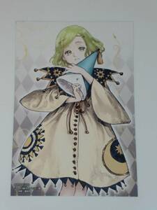 とんがり帽子のアトリエ　④　☆　イラストカード　コミック購入特典