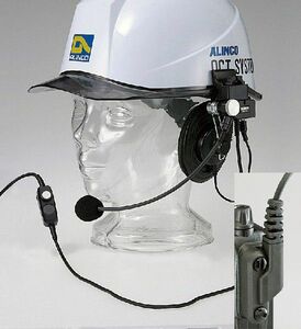 アルインコ ヘルメット用ヘッドセット （スプリングプラグ）