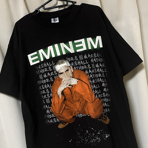 XLサイズ EMINEM エミネム CRIMINAL クリミナル ツアーTシャツ ラップ ヒップホップ Rap Hiphop 新品レア（Y2K 90s ビンテージ GEM USA製）