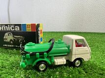 ジャンク TOMY tomica トミカ No.37 ISUZU ELF いすゞエルフバキュームカー 日本製 当時物 絶版品_画像9