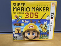 3DS　スーパーマリオメーカー3DS　新品未開封_画像1