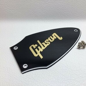 Gibson FlyingV用 トラスロッドカバー Black 3プライ #TCOVER-FV-BK3P