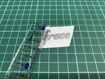 Greco ロゴ シルバー Ver2 ヘッドストック用 サイズ 補修・リペア用 #NSTICKER-GRECO-SILVER2_画像3