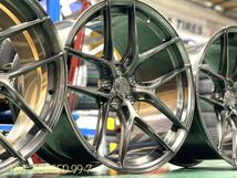 F21 R22インチ 4本セット T&T forged 鍛造 ホイール フェラーリ 458 f12 488 f430 812 360 F8 スペチアーレ ローマ sf90 等に PCD114.3_画像8