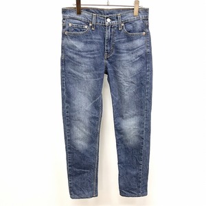 リーバイス LEVI'S 510 スキニー デニム パンツ ジーンズ ジーパン テーパード USED加工 紙パッチ 綿×ポリウレタン 28 ブルー 青 メンズ