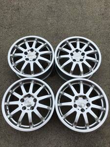 C WORKS フォルクスワーゲン社外アルミホイール 16×6.5J+40 112-5H 純正球面ボルト対応中古品4本