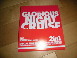 GLAY HAPPY SWING Presents GLORIOUS NIGHT CRUISE 2in1 GREAT PHOTO BOOK &SWEET TEXT BOOK//フォトブック/写真集