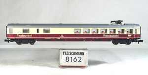 FLEISCHMANN #8162 ＤＢ（旧西ドイツ国鉄）ＩＣ／ＥＣ用 ＷＲｍｚ １３５型パンタ付き食堂車 （ＴＥＥ塗装）