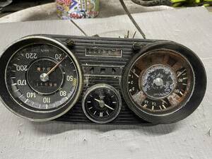  Benz W111 280SE speed meter tachometer clock 