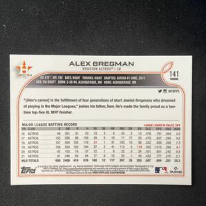 2022 Topps Chrome Alex Bregmanの画像2