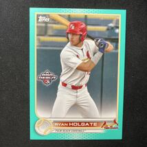 2022 Topps Pro Debut Base Fuchsia Ryan Holgate 75枚限定_画像1