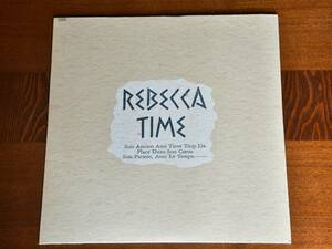 LPレコード　。REBECCA　TIME。レベッカ　タイム。　ステレオ。全曲試聴確認済み。キズ、汚れ、無し。