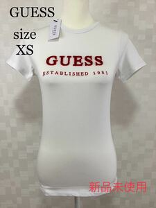 新品未使用タグ付き　定価6490円　GUESS ゲス　ロゴTシャツ