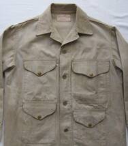 ☆30s FILSON クルーザー ジャケット / Vintage Filson Tin Cloth Cruiser Jacket / ハンティング / フィルソン / 30s 20s 10s ビンテージ _画像3