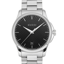 グッチ GUCCI Gタイムレス YA1264051 ブラック文字盤 新品 腕時計 メンズ_画像1