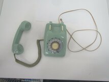 電電公社社製 ダイヤル回線 電話機 601-A２ 中古 ジャンク_画像2