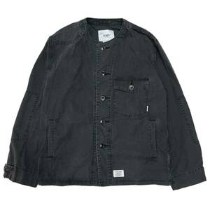 WTAPS ダブルタップス　SCOUT LS SHIRT 181WVDT-SHM02 ブラック サイズ:01