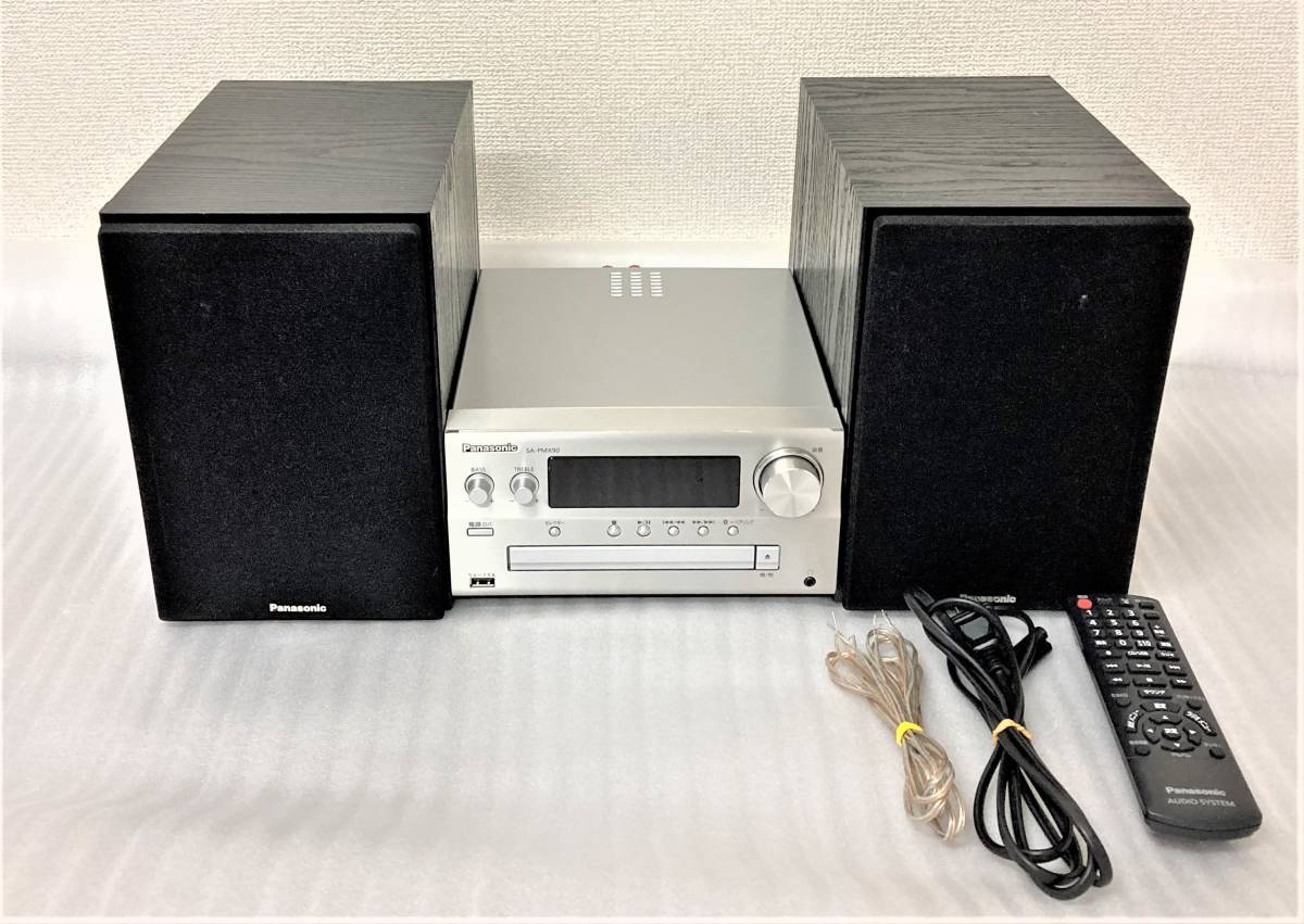 美品 Panasonic パナソニック Bluetooth対応 システムコンポ SA-PMX90