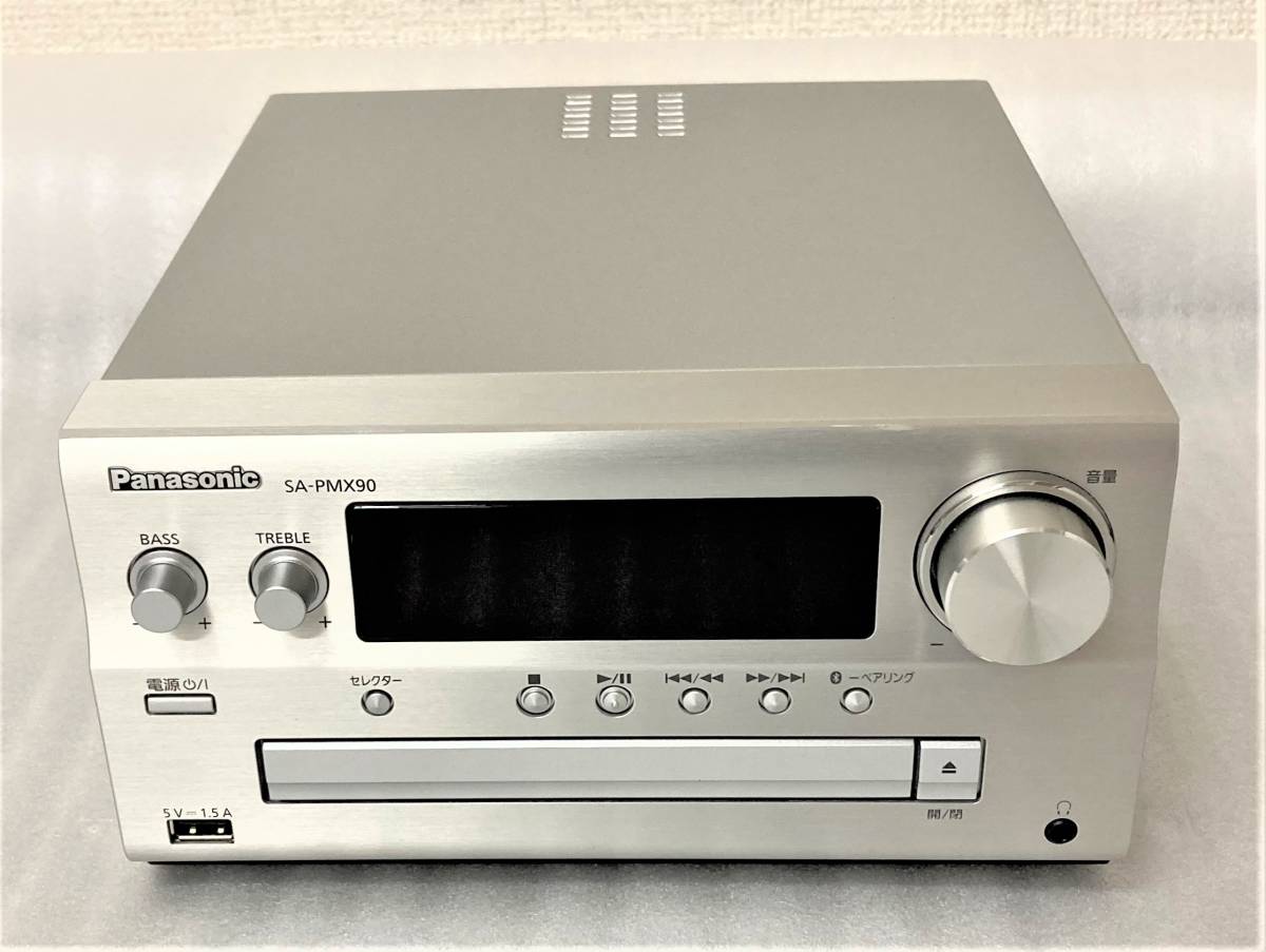 美品 Panasonic パナソニック Bluetooth対応 システムコンポ SA-PMX90