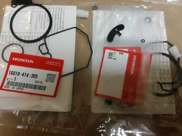 PAYPAY HONDA 純正 新品 ホーク キャブ キヤブレーター ガスケツト パッキン1台分 CB250T CB250N CM250T