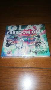  unopened (CD+DVD) GLAY FREEDOM ONLY