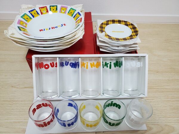 ミキハウス ノベルティー 食器 レトロ