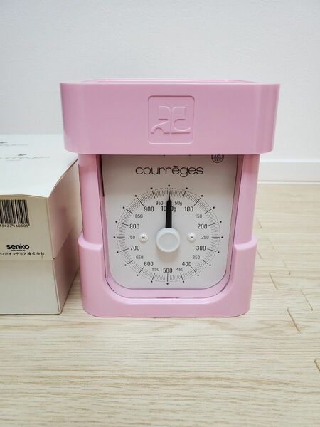 courreges　キッチンスケール　1kg