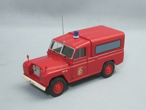 コーギー　1/43 POMPIERS DE MARSEILLE ランドローバー 仏国マルセイユ消防署のサポートカー