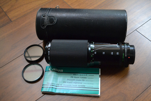カメラ CANON キャノン ズーム レンズ　FD100-300mm 1:5.6 ケンコー フィルター まとめ　管理NO2212028-