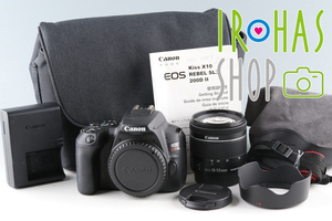 Canon Kiss EOS X10 + EF-S 18-55mm F/4-5.6 IS STM Lens #47544L10