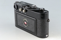 Leica Leitz M3 Black Paint 35mm Rangefinder Film Camera #47590K_画像5
