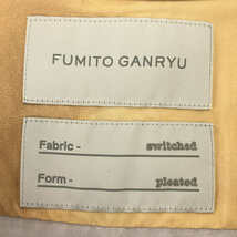 【新品】 FUMITO GANRYU / フミトガンリュウ | 2020SS | Watteau pleats Hawaiian shirt landscape オープンカラーシャツ | 2 | PINK SKY_画像5