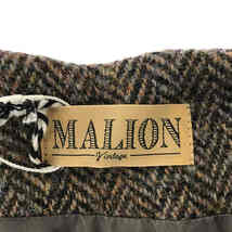 【新品】 MALION vintage / マリオンヴィンテージ | 2018AW | tweed patch work pants リメイク ツイード パッチワーク パンツ | 25 | ASS_画像6