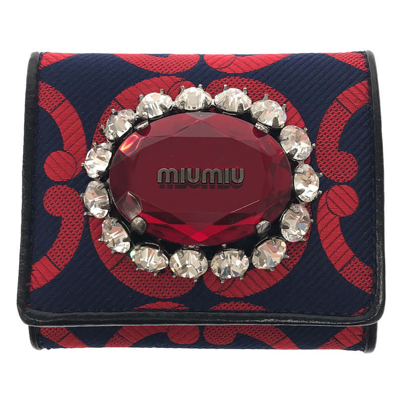 2023年最新】ヤフオク! -miumiu ビジュー 財布の中古品・新品・未使用