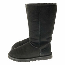 UGG / アグ | CLASSIC TALL ムートンロングブーツ | W6 | ブラック_画像2