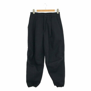 HED MAYNER / ヘドメイナー | 2020AW | 吾亦紅 取扱 CARGO PANTS メルトンウール カーゴパンツ | S | ネイビー