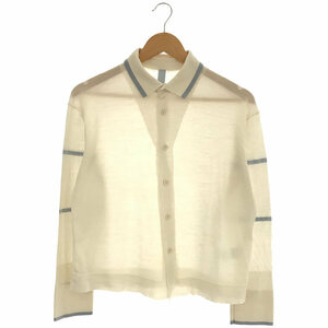 CFCL / シーエフシーエル | WOOL HIGH GAUGE SHIRT 1　ガーゼシャツ | 3 | ホワイト