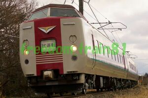 鉄道写真 03183:381系 試運転