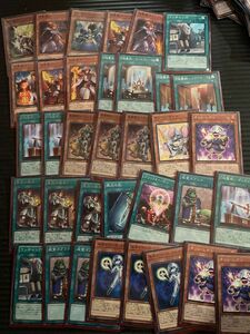 遊戯王　焔聖騎士　デッキパーツ