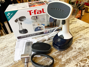 ★2021年購入 T-fal/ティファール アクセススチームライト DT7002 家庭用 衣類スチーマー スチームアイロン アタッチメント付き ★