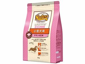 ニュートロ ナチュラル チョイス 小型犬用 成犬用 生後8ヶ月以上 チキン&玄米 1kg ドッグフード