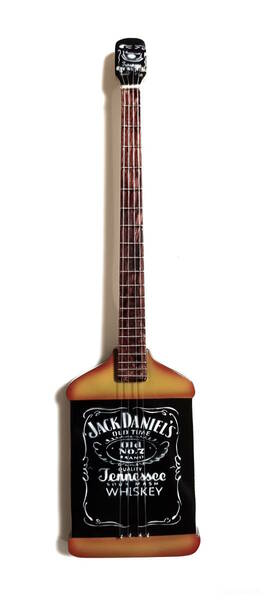 ミニチュアギターベース25 cm。ミニ楽器ギター
