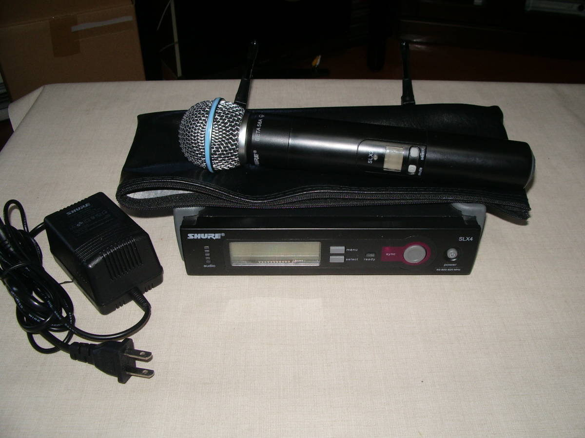 SHURE ワイヤレスマイク BLX ハンドヘルド型 ワイヤレスシステム