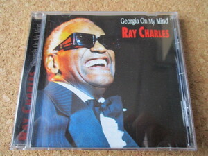 Ray Charles/Georgia On My Mind レイ・チャールズ 2000年 大傑作大名盤♪貴重テイク満載の、究極濃厚ベスト♪ 廃盤♪ソウル・レジェンド♪