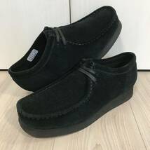 Clarks Wallabee 2 WP Black Suede WaterProofクラークス ワラビー ブーツ スニーカー ブラック スエード 防水 ウォータープルーフ_画像1