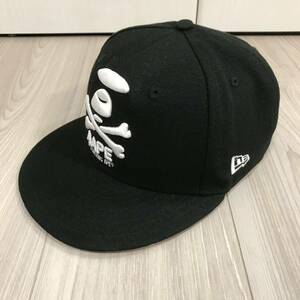 AAPE BY A BATHING APE NEW ERA APUNVS 9FIFTY CAP BAPE HAT BONE CAMO アベイシングエイプ キャップ 帽子 刺繍 ハット 骨 カモフラ 迷彩