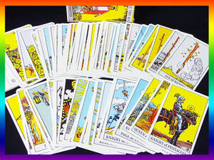 タロットカード TAROT Deck RIDER CARDS ライダー ウェイトタロットデッキ 占い 78枚 マジック オラクル スピリチュアル精神世界ヒーリング