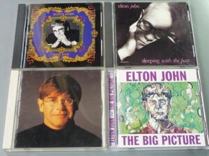 CD ELTON JOHN アルバム4枚セット エルトン・ジョン Sleeping with the Past/The One/Made in England/The Big Picture