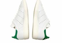 美品!! 希少!! 08年 初期復刻adidas STAN SMITH 80s 912305 スタンスミス レザー 白 × 緑 us 8 / 26 ㎝ レアモデル_画像9