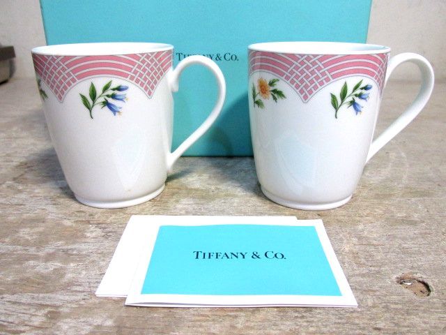 TIFFANY&Co. ティファニー コーヒーカップ マグカップ 2点 記念品